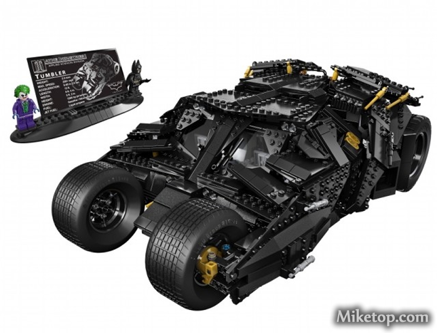 Lego Tumbler Batman Batmobile 2014 Joker 76023 Miketop 01